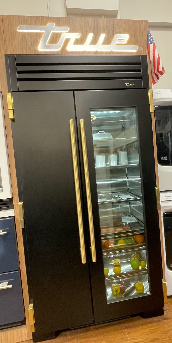 True® 24.4 Cu. Ft. Stainless Steel Built In Side-by-Side Refrigerator-0