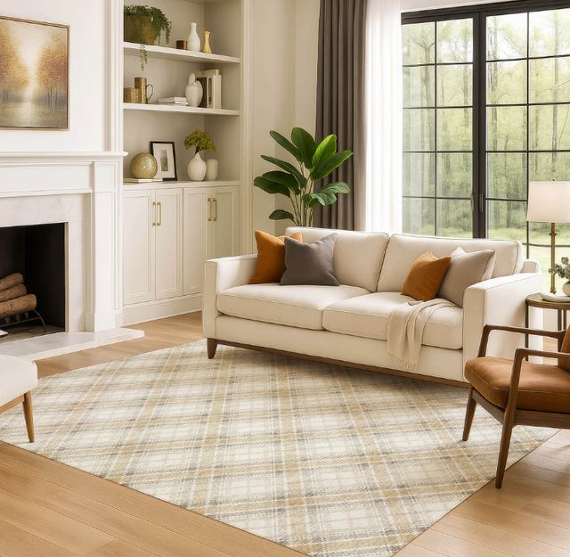 Dalyn™ Rug Company Soft Essentials SE3 Ivory 5'x8' Area Rug-3