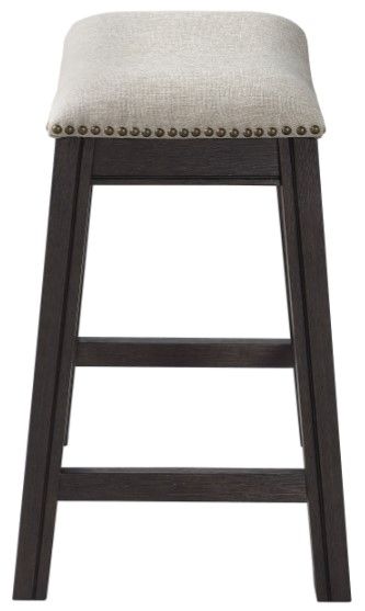 Coaster® Elliston 2-Piece Dark Gray Counter Bar Stool Set-2