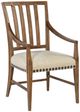 Hooker® Furniture Big Sky Vintage Natural/Saxony Porcelain Dining Arm Chair-0