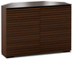 Salamander Designs® Chameleon Zurich 323 Brown Corner Cabinet-0