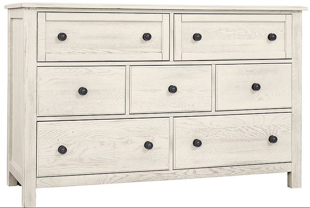 Artisan & Post by Vaughan-Bassett Weathered White Dresser-0