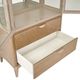 Michael Amini® Malibu Crest Blush/Chardonnay Display Cabinet -5