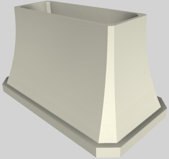 Vent-A-Hood® Designer Series 54" Biscuit Island Range Hood-1