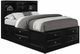 Global Furniture USA Linda Black Full Storage Panel Bed-0