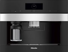 Miele 24" Clean Touch Steel Built In Coffee Maker