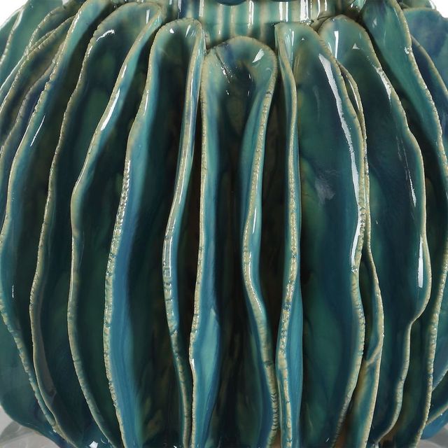 Uttermost® Bonaire Teal Blue Table Lamp-4