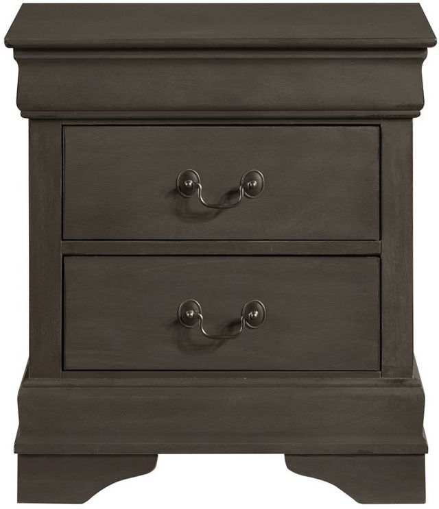 Homelegance® Mayville Stained Gray Nightstand-2
