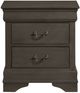 Homelegance® Mayville Stained Gray Nightstand-2