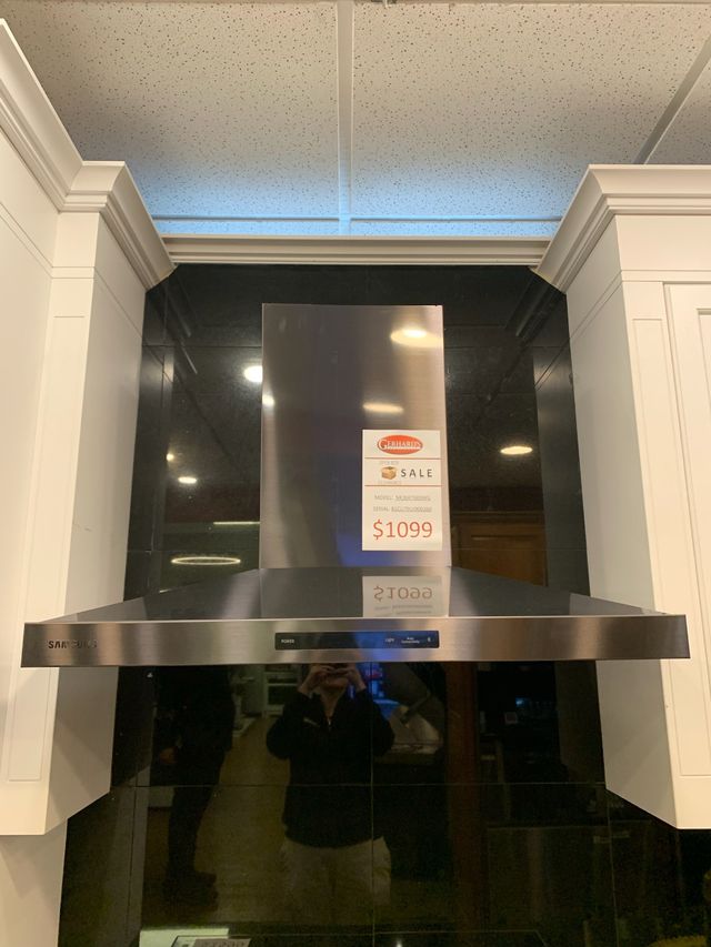Samsung 36" Black Stainless Steel Wall Mounted Range Hood-0