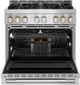 JennAir® RISE™ 36" Stainless Steel Pro Style Natural Gas Range-2