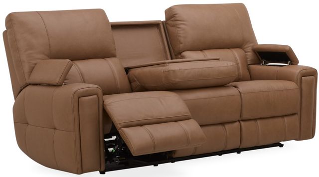 Southern Motion™ Customizable Hudson Triple Power Reclining Sofa with Drop Down Table-1