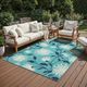 Oriental Weavers™ Meridian Blue 5'x8' Area Rug-1