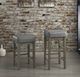 Homelegance® Pittsville Antique Gray Bar Stool-1