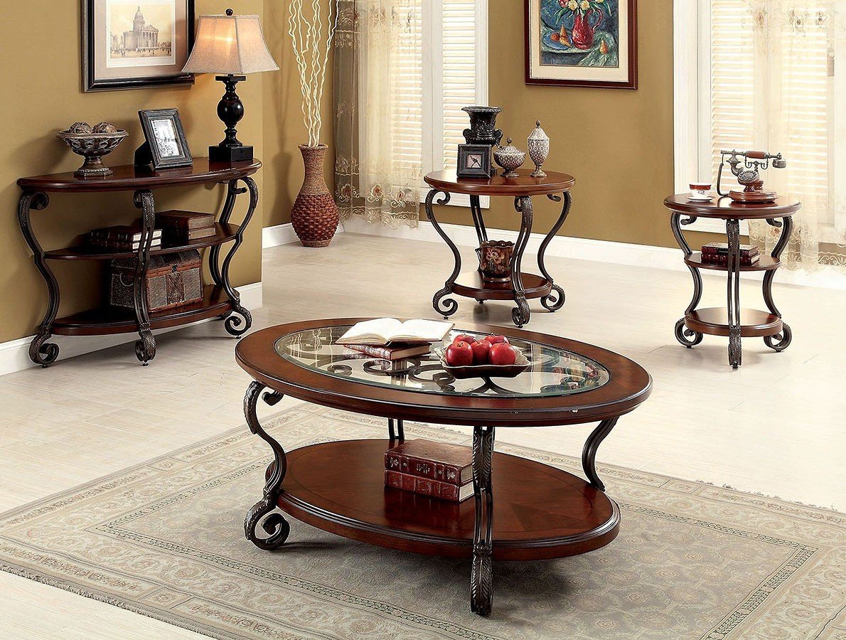 Furniture of America May Coffee Table - Thumbnail 2