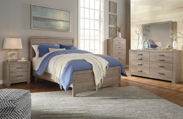 Signature Design by Ashley® Culverbach Gray Youth Full Panel Bed-4