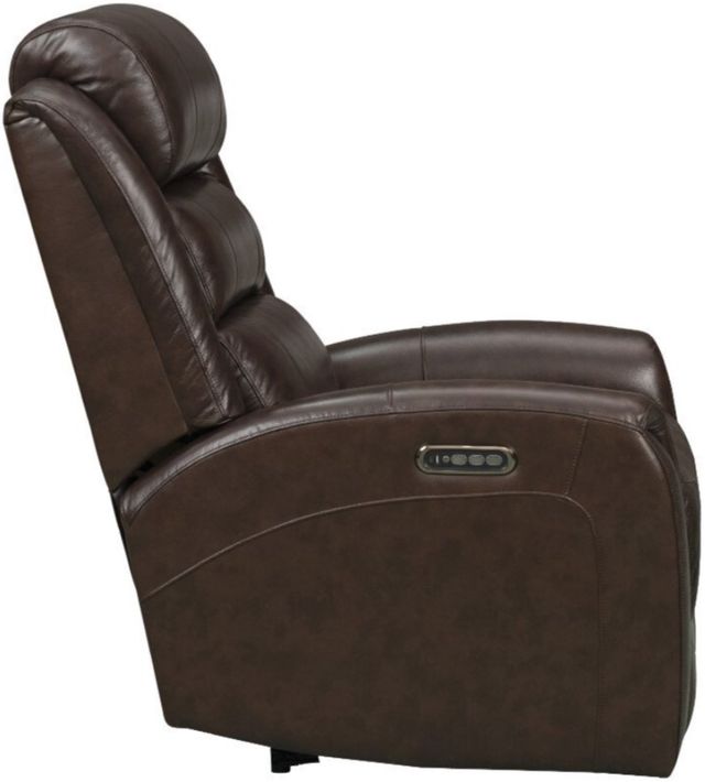 BarcaLounger® Monterey Lux Brown Leather Power Recliner-4