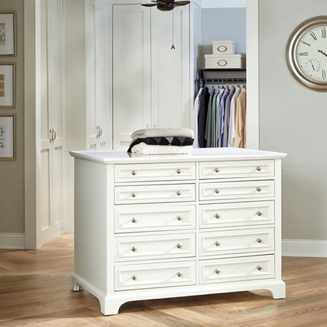 homestyles® Newport Off-White Closet Island-3