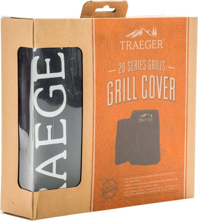 Traeger® Tailgater Black Grill Cover-1
