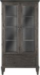 Magnussen Home® Sutton Place Weathered Charcoal Door Bookcase-0