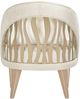 Michael Amini® La Rachelle Chardonnay/Medium Champagne Chair-4