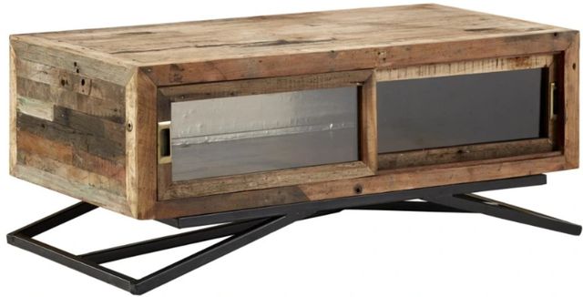 Jaipur Furniture Luther Brown Coffee Table-0