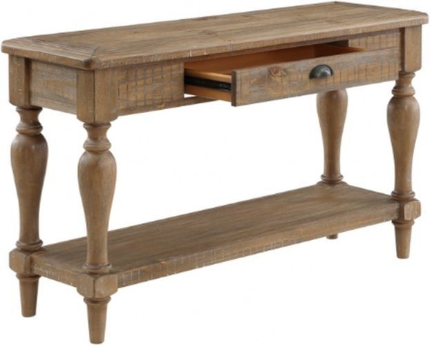 Winners Only® Augusta Rustic Brown Sofa Table-3