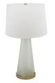 A & B Home Nikolas Frosted Glass Table Lamp-0