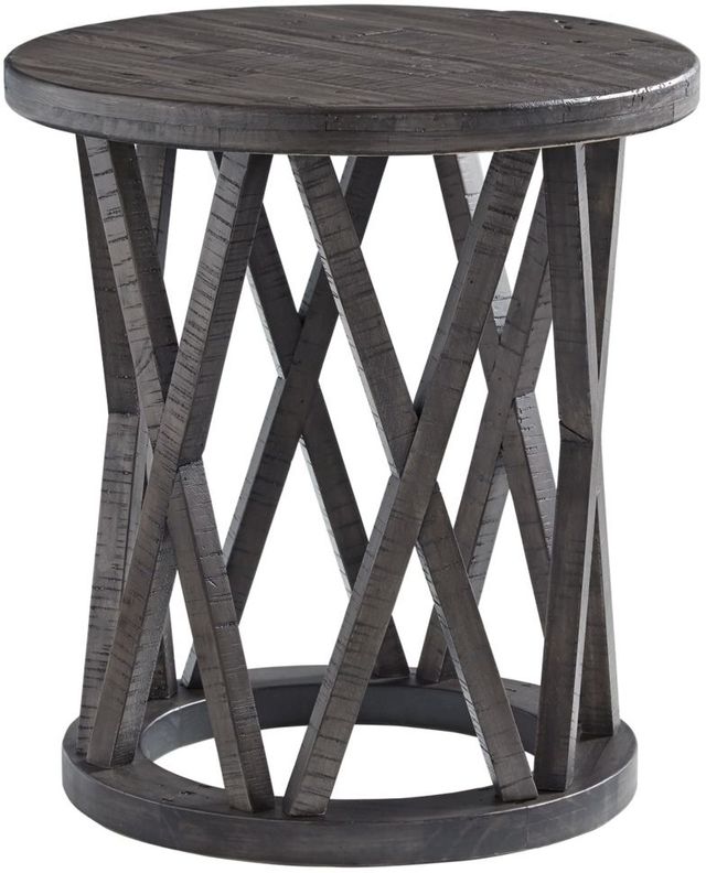 Signature Design by Ashley® Sharzane 2-Piece Grayish Brown Living Room Tables Set-2