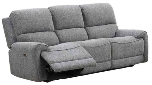 Furniture of America® Morcote Gray Power Reclining Sofa-0