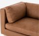 Magnolia Home by Joanna Gaines Juniper Brown Leather Sofa-2