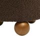 TOV Furniture Jaine Chocolate Brown Boucle Ottoman-5