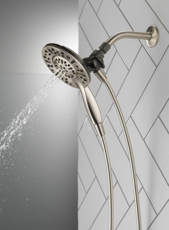 Delta In2ition® Spotshield Brushed Nickel 4-Setting Two-in-One Shower-3