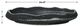 Uttermost® Stardust Ripple Glossy Black Indoor-Outdoor Bowl-3