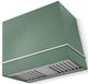 AGA Loge 36" Mineral Green Wall Mounted Range Hood with Polished Chrome Trim-0