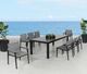 CabanaCoast® Customizable Millcroft Aluminum 48'' Outdoor ADA Compliant Table-2