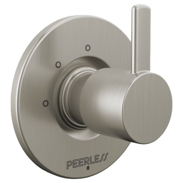  Peerless Precept® Brushed Nickel 3-Setting Diverter Trim-0