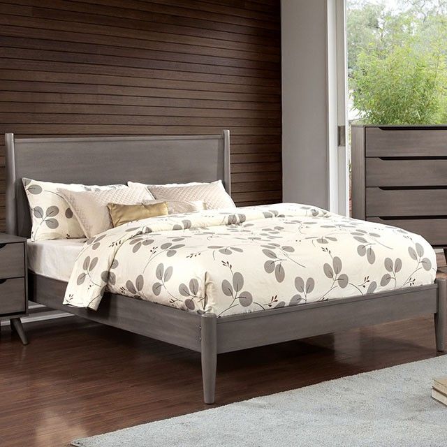 Furniture of America® Lennart I Gray Full Bed-1