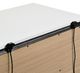 Furniture of America® Birsfelden 4-Piece White/Metallic Gray Contemporary Queen Bedroom Set-4