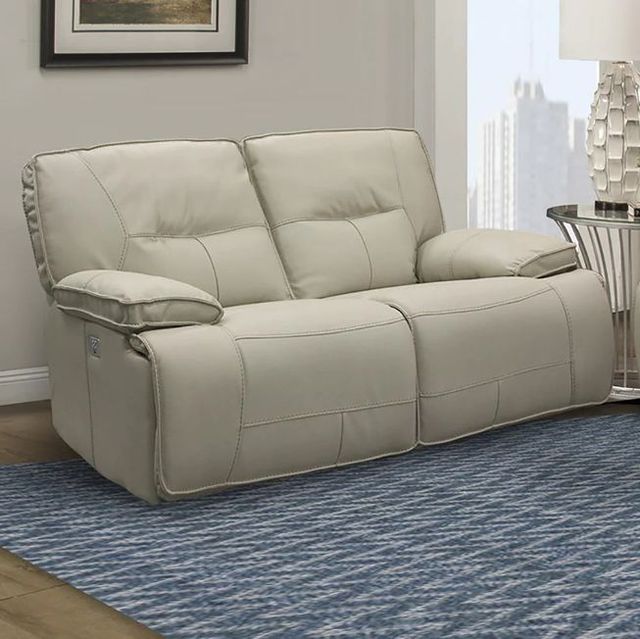 Parker House® Spartacus Oyster Power Reclining Loveseat-1
