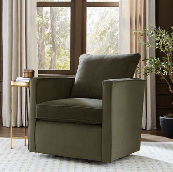 Best® Home Furnishings Customizable Field & Stream Home Heidi Swivel Glider Chair-4