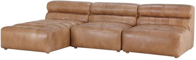 Moe's Home Collection Ramsay Signature 3-Piece Tan Right-Arm Facing Modular Sectional and Chaise-2