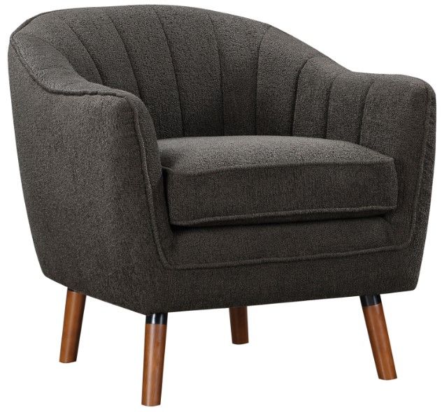 Homelegance® Cutler Brown/Charcoal Accent Chair-0