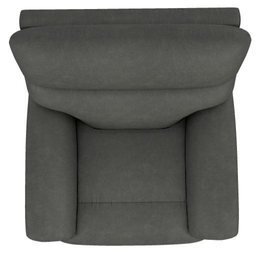 La-Z-Boy® Trouper Ink Power Rocking Recliner with Headrest and Lumbar-4