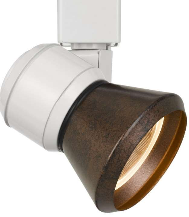 Cal® Lighting & Accessories Bronze/White Track Light-1
