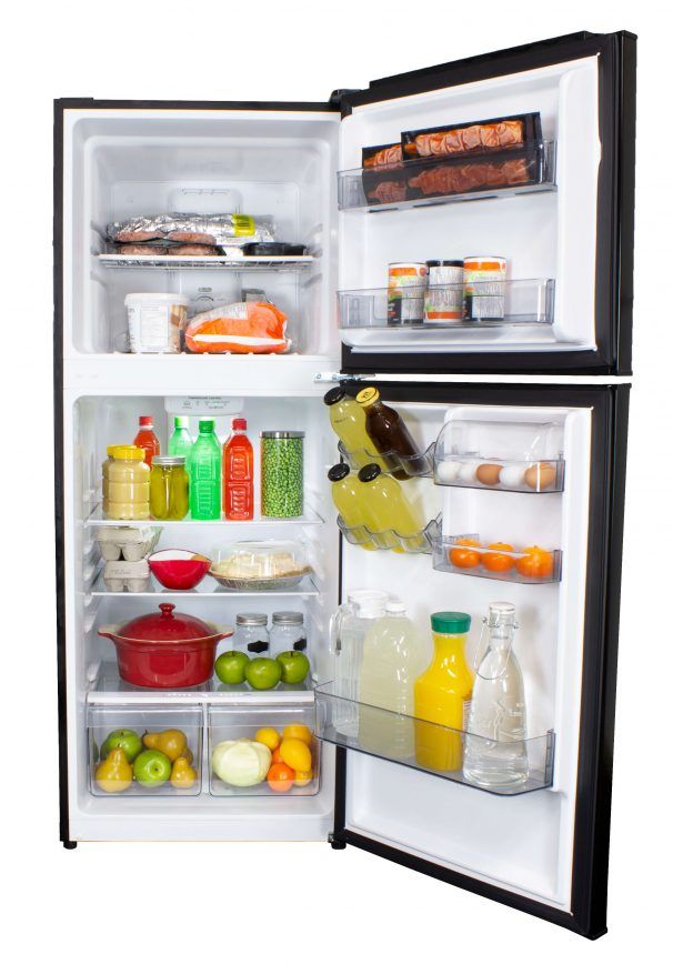 Danby® 10.1 Cu. Ft. Black Top Freezer Refrigerator-3