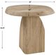 Uttermost® Tiernan Natural Reclaimed Oak Round Side Table-3