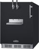 Summit® 5.3 Cu. Ft. Black Built In Kegerator-3