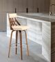 Armen Living Crux Cream 26" Swivel Counter Stool-4
