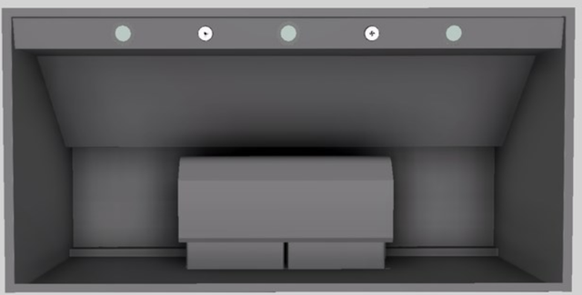 Vent-A-Hood® 48" Gunsmoke Wall Mounted Range Hood-3